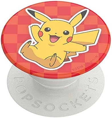 PopSockets PopGrip: Замяна дръжка за телефони и таблети Pokemon Eevee и Pikachu & PopGrip със сменен покрив за телефони и таблети Pokemon Pikachu