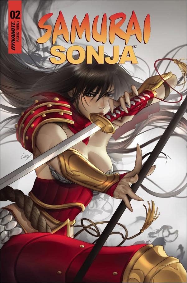 Samurai Sonja #2B VF / NM; Комикс Динамит | spin-off на Червена Сони