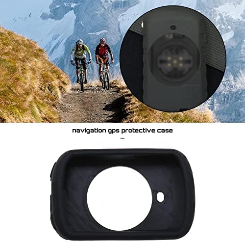 Силиконов калъф е Съвместим с Garmin Edge 830 Bike GPS Anti-Drop Защитен Калъф Кожа Колоездене GPS Сменяеми Аксесоари Черен