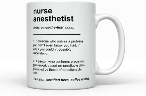 Кафеена Чаша медицинска Сестра-Анестезиолог, Забавни Подаръци за най-добър Анестезиолог В света, за мъже, за Жени, Подарък Служител на Бала в Колежа, Чаша за Рожден ?