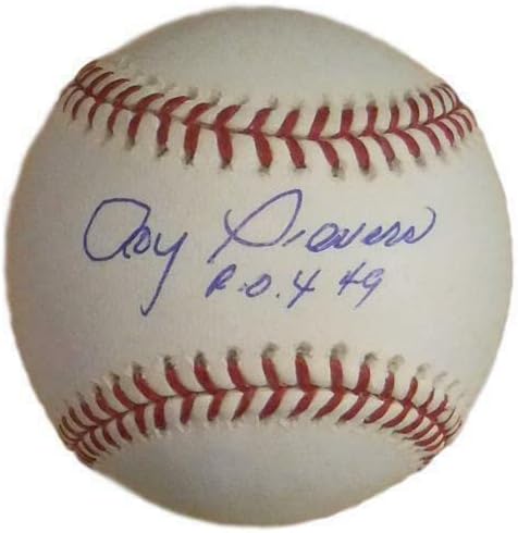 Бейзболен клуб Вашингтон Сенатърс ОМЛ с Автограф на Рой Сиверса 49 20897 - Бейзболни Топки С Автографи