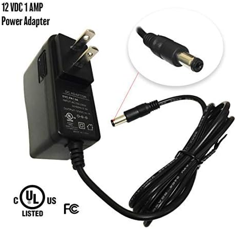 Захранващ Адаптер за видеонаблюдение постоянен ток 12 В определен от UL, от ac 100 ~ 240 v до dc 12v, трансформатор 2,1 мм x 5.5 mm (1A 1 бр.)