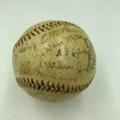 Историческа отбор на Чикаго Къбс от 1913 година Подписа бейзболни 26 Топки Джони Эверса JSA COA - Бейзболни топки с автографи