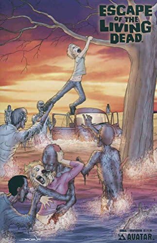Алманах Бягство от живите мъртви #1D VF; комикс Аватар