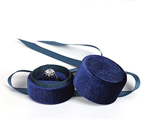 Кутии за опаковане на пръстените GANDE Преносим Титуляр за пръстени с романтично предложение, Калъф За Обеци, Кутии за пренасяне на бижута, 5 бр. (Цвят: C05 5,8x5,3 см, размер
