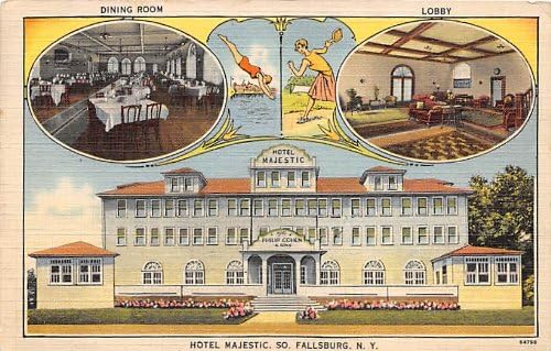 Пощенска картичка от Южния Фаллсбурга, Ню Йорк