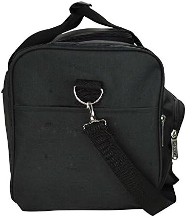 Маркова Пътна спортна чанта Dalix Large 25 с подплата premium черен цвят