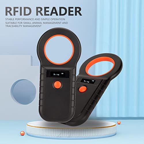 Ръчно RFID-четец, четец на микрочипове за домашни любимци със стабилна производителност, лесно управление на съдържанието