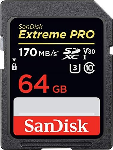 Карти 64GB SanDisk Extreme PRO SDXC UHS-I - C10, U3, V30, 4K UHD, SD карта - SDSDXXY-064G-GN4IN