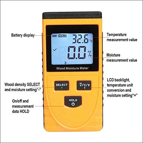 CXDTBH Цифрово Измерване на влажността на Дървесината GM630 Инструменти за измерване на Влажност на Дървесина Влагомер