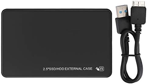 2,5-инчов Корпус за твърдия диск на Преносим ултра-тънък корпус за твърд диск с интерфейс USB 3.0 лаптоп, Поддържа
