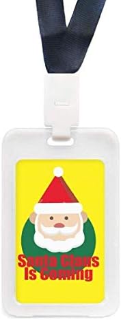Подарък за Дядо Коледа Happy Прозрачен ID титуляр за кредитни карти, защитен ръкав