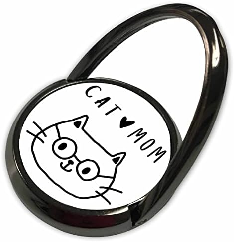 3D Сладко Черно-бяло Подарък за мама Котка за Любителите на котки - Телефонни разговори (phr-360931-1)