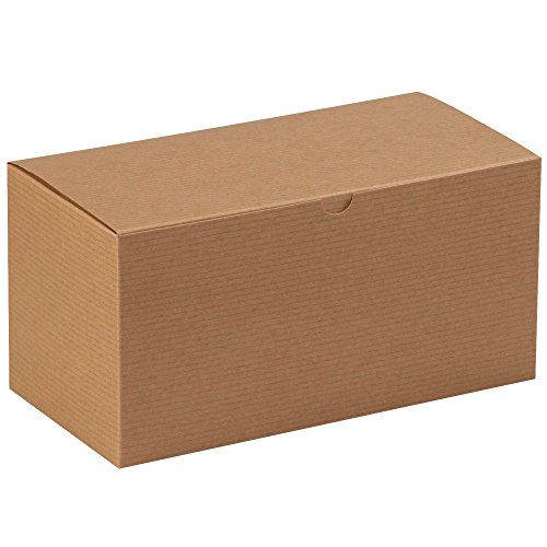 Подаръчни кутии, 12 x 6 x 6, Крафт, 50 бр/кутия за дискове, доставка от САЩ с отстъпка