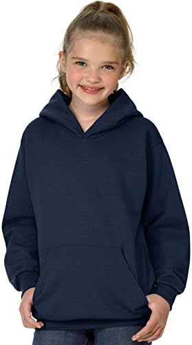 Пуловер с качулка (P473), Тъмно синьо, M