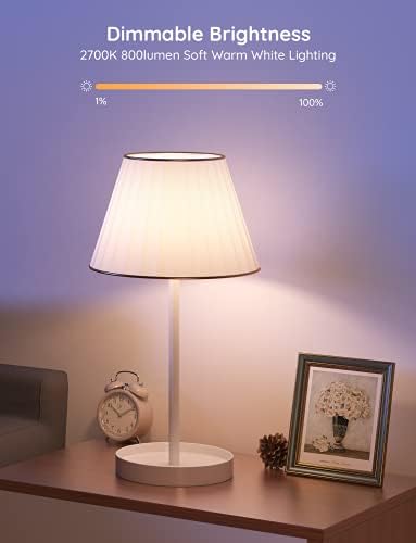 Интелигентни електрически Крушки Govee, led лампи, с регулируема яркост, Работещи с Alexa и Google Assistant, 2700K
