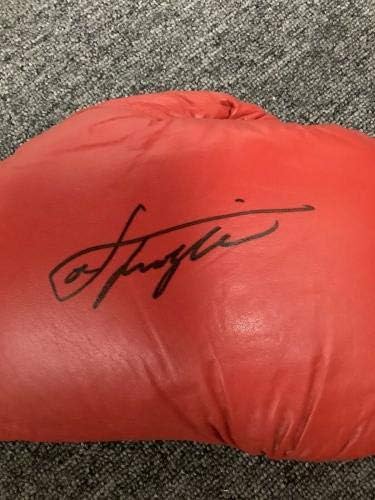 Боксови Ръкавици с Автограф от Джо Фрейзър Евърласт Autograph Пуши Heavyweight HOF JSA - Боксови Ръкавици С Автограф