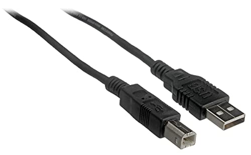 Корпоративна USB кабел за принтер, съвместима с лазерен принтер HP Laserjet Pro M15w, Laserjet Pro M404n, Laserjet