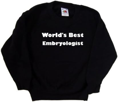 Най-добрият в света Ембриолог Черна Детска Hoody