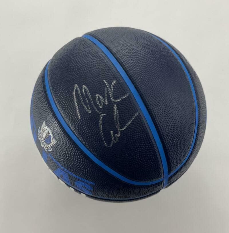Марк Кубан Даде Автограф Basketballer на Далас Маверикс в Реален размер - Shark Tank - Баскетболни Топки С Автографи