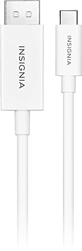Кабел Insignia 6' USB-C към DisplayPort - Бяло Модел: NS-PCKCD6