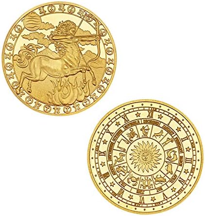12 Любителите на Криптовалюты Съзвездието Стрелец с Защитен Калъф са подбрани Монета е най-Добрата История на монети
