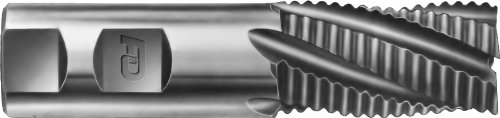 F &D Tool Company 19284 Слот за груба обработка с множество канали с директен опашка, Благородна кобальтовая стомана,
