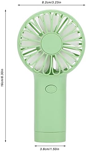 Портативен Ръчен Фен Leftwei, 2 Скорости на Вятъра USB Акумулаторна Мини Ръчно Фен Електрически Вентилатор Мини