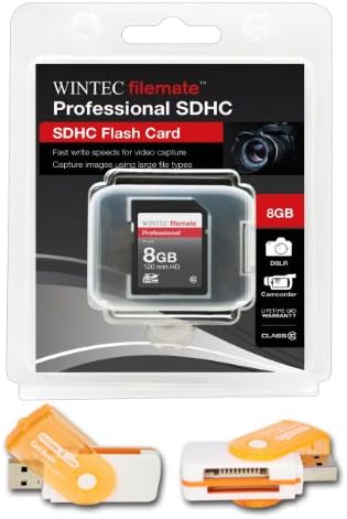 Високоскоростна карта памет, 8 GB, клас 10 SDHC карта за CANON POWERSHOT A450 A460 A470. Идеален за висока скорост на заснемане и видео във формат HD. Идва с горещи предложения на 4 по-ма?