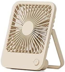 Фен JKYYDS - Настолен Малък вентилатор, Безшумен Мини Преносим Офис маса, Сгъваем USB вентилатор за зареждане, Малък