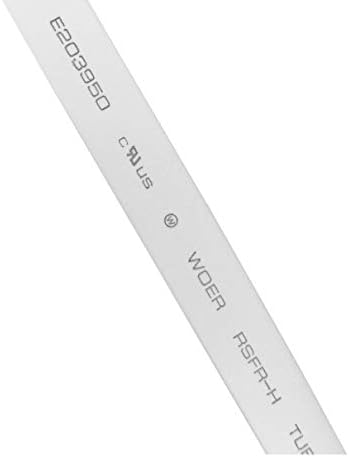 Съотношението Aexit 2:1 Окабеляване и свързване с Диаметър 7 мм Бяла Polyolefin Свиване Тръба Свиване на тръби 4