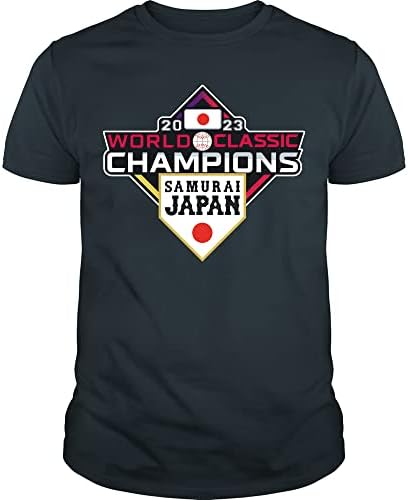 Тениска на световния Шампион по класически серии 2023 Samurai Japan Baseball Team 2023 World Classic Samurai Champion