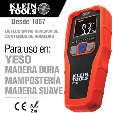 Инфрачервен термометър Klein Tools IR1, цифров Лазерен пистолет, Безконтактно Безконтактен термометър и влагомер