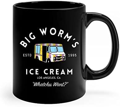 Чаша за Сладолед Big Worm's, Чаша Какво искаш, Чаша за Сладолед, Новост, Керамична Чаша за чай, Кафе за мама, татко,
