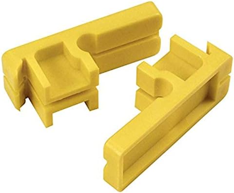 Линейни пластмасови блокове Kraft Tool BL348 3-3/8 Tenite (двойка в опаковка)