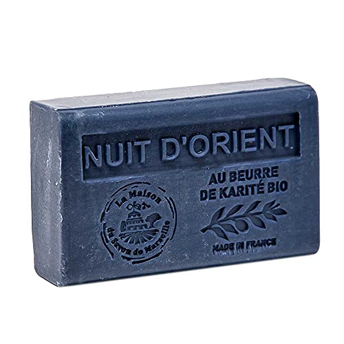 Френското сапун - Традиционно Марсельское Savon - Източна нощ - Nuit D ' Orient - Масло от шеа Масло 125 г