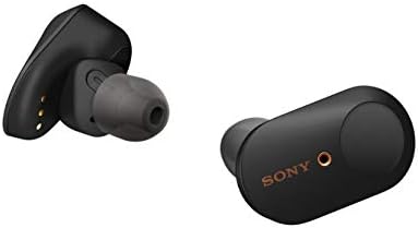 Ушите Sony WF-1000XM3 True Wireless Bluetooth с шумопотискане, черни (актуализирани)