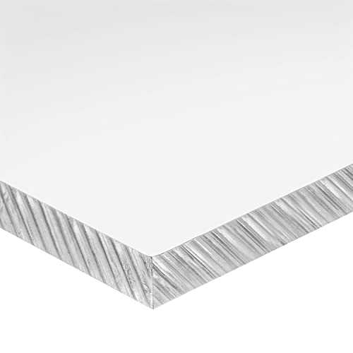 Лист поликарбонат пластмасова, Прозрачна, дебелина 1000 см х 12 см височина х 24 инча дължина