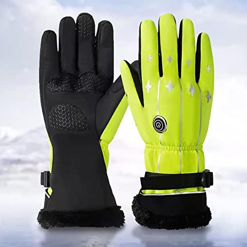 Топли ръкавици Туристически Зимни Ръкавици с топъл и Ски Водоустойчив Електрически ръкавици за сензорен екран Дишащи