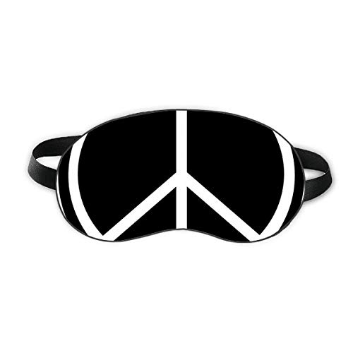 Символ На Мира Ядрени Антивоенный Модел Sleep Eye Shield Мека Нощна Превръзка На Очите, Сянка На Кутията
