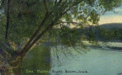 Пощенска картичка от Буна, Айова