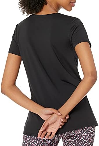 Женска тениска Tech Essentials Stretch с кръгло деколте и къс ръкав (на разположение в големи размери), Многопластова