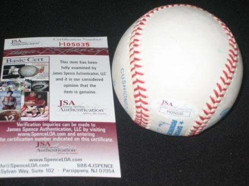 Автограф Отиса Мэтьюза Abc с Автограф на Автентичната Негритянской лига Oal Baseball Jsa - Бейзболни топки с Автографи