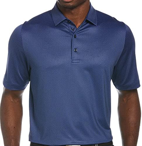 Мъжка риза с къси ръкави за голф Калауей с принтом под формата на Шеврона и Шал с къс ръкав за голф