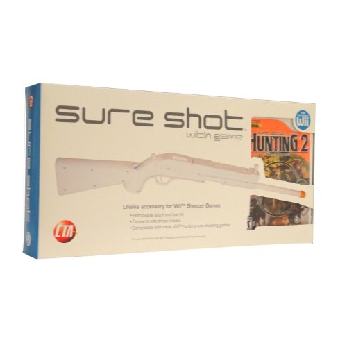 Северна Ловно фарс 2 с пушка Sure Shot Rifle - Nintendo Wii